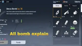 Undawn skills  throw talent explain