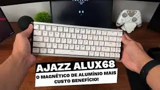 O Teclado Magn&eacute;tico De Alum&iacute;nio BARATO! Ajazz Alux68