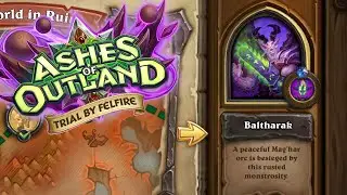Baltharak - Trial by Felfire Story (Hearthstone)