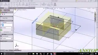 How to use Extrude (and Thin) feature in Solidworks