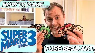 I made Super Mario 3 with Perler Beads and they turned out GREAT!