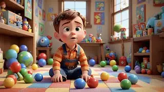 Baby Ben Builds a Tower | Stacking Blocks Song | Nursery Rhymes and Baby Songs