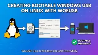 How to Use WoeUSB to Make a Windows (or Linux) Installer USB on Linux