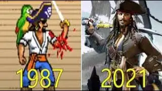 Evolution Of Pirates Games 1987 - 2021