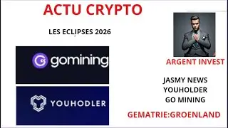ACTUCRYPTO ECLIPSE  YOUHOLDER GOMINING GEMATRIE