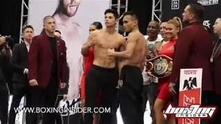 RYAN GARCIA & ROMERO DUNO READY TO FIGHT! WEIGH-IN GOES OFF WITHOUT A HITCH