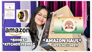 *HUGE* AMAZON Republic Day *SALE* HAUL | Books, Kitchen items and workout equipments