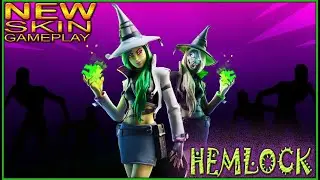Hemlock Skin Gameplay : FortNite Bounty Boyz : NEW Item Shop Skin Hemlock