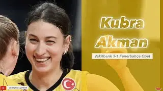 K&uuml;bra Akman | 6 blocks | Vakifbank vs Fenerbah&ccedil;e Opet │Turkish Volleyball League Final Game 2 2022