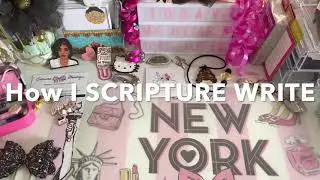 HOW I SCRIPTURE WRITE IN MY DEVOTIONAL|#vinvonaly #devotional #scripture writing #bibleartwriting