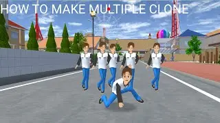 How to make multiple clone little boy | Sakura School Simulator short video for clone