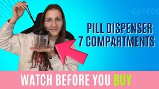Compact Pill Dispenser &ndash; Simplify Your Supplement Routine! 💊✨