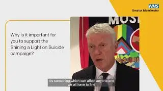 NHS Greater Manchester's Shining a Light on Suicide event
