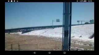 RTD G Line to Union Station - Passing under I-70 - Train Horn - 2019 10 11 12 14 38