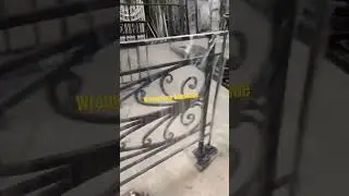 High-end wrought iron hot dip galvanized balustrade#balustrade #rail #railing #handrail #design #diy