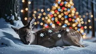 New Year's Eve Midnight Sleep 🦌 Night Animal Relax 10 Hours