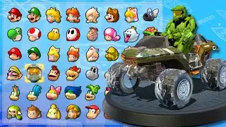 Master Chief Kart 8 - Mario Kart 8 Deluxe (Full Game)