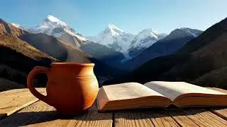 Peaceful Mountain Morning &mdash; Reading & Gentle Focus Ambience (No Music, 1 Hour)