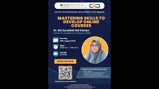 CPD(ELU) : MASTERING SKILL TO DEVELOP ONLINE COURSES