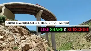 Bike Tour of Beautiful Steel Bridges of Fort Munro Part 1 | Murree of South Punjab | Multan DG Khan
