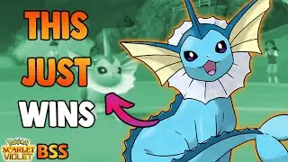 Vaporeon is UNDERRATED But SO GOOD in Ranked Ladder! Pokemon Scarlet & Violet BSS Vaporeon Team