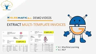 The Power of Gleematic's Document Understanding: Extract Data from Invoices in Different Formats