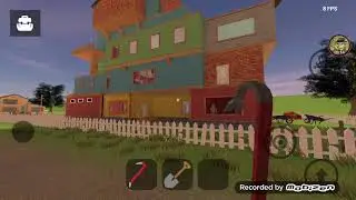 Jogando angry neighbor 4.0A fan made