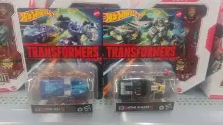Transformers X Hot Wheels Bone Shaker & Twin Mill Action Figure Official At Walmart.