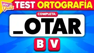 Test de Ortograf&iacute;a 🤓📝 Nivel F&aacute;cil - Play Quiz de Cultura General