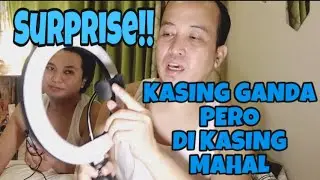 UNBOXING MY INEXPENSIVE BUT GOOD QUALITY RING LIGHT AND BOYA #GayCoupleVlog #TSAITSANNEL