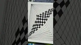 Pattern Art - 83# Doodling# Optical illusion#  Art# stress buster#