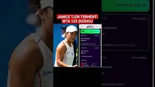 JANICE TJEN TERHENTI DI BABAK 1 WTA 125 SUZHOU 2025