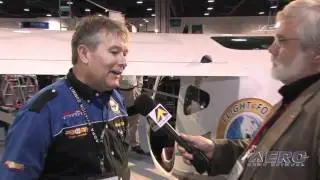 Aero-TV: Life With No Regrets - Michael Combs' Flight for the Human Spirit