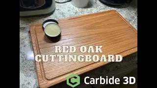 Making a Cutting Board on a Shapeoko 4 XXL