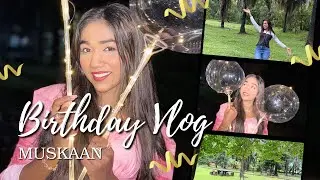 Jungle mein manaya Janamdin 🎂🤭| Muskaan shk