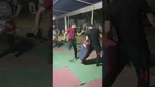 Powerful Shin Kicks 🥋😱 #kickboxing #karate #sports