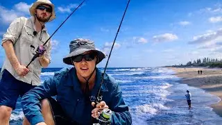 Fishing Beach Gutters in Australia &ndash; Non-Stop Action!