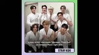 Straykids x Amazon music #straykids #skz #viral #short #amazon #amazonmusic #fyp #timeout