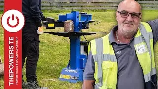 HYLS8000VE Vertical Log Splitter With TONNES of Splitting Force