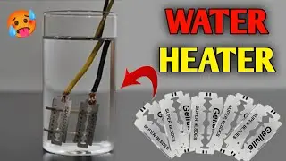 🥵 How To Make Water Heater at Home For sewing blade || Home Made Water Heater | Mr. Shubh 