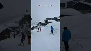 #skiing #switzerland #mountains #snow #winter #wintersports #snowfall #nature #tourist #love #alps