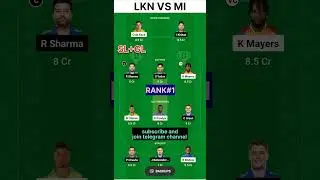 lkn vs mi dream11 prediction | lkn vs mi |  lkn vs mi 2023 | lkn vs mi dream11 prediction today |