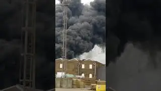 Sheerness Dockyard Fire (the artist in me)
