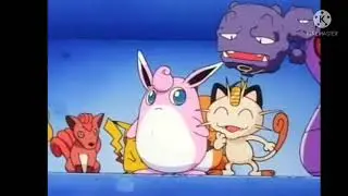 Wigglytuff used double slap on meowth | Team rocket funny moments | Pokemon funny moments