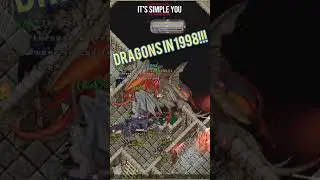 ULTIMA ONLINE DRAGONS IN 1998 WERE ANOTHER THING!!! #mmorpg #nostalgia
