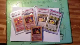 BEST CUSTOM MADE Pikachu illustrator Pokemon card & 1st Edition Shadowless Charizard In The World