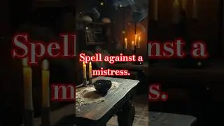Spell against a mistress. #magia #magic #ritual #spell #esoteric