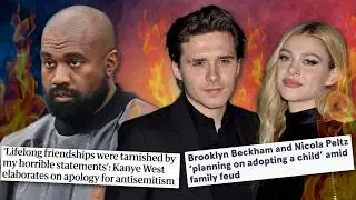Kanye West APOLOGIZES For BIZARRE Behaviour and Brooklyn Beckham & Nicola Peltz are MESSY AF