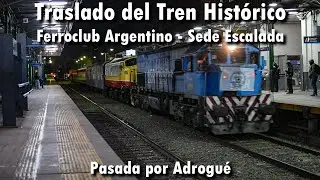 Tren Hist&oacute;rico del Ferroclub Escalada por Adrogu&eacute;