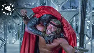 Defeating Thoth-Amon in the Mirror Arena | Conan the Destroyer